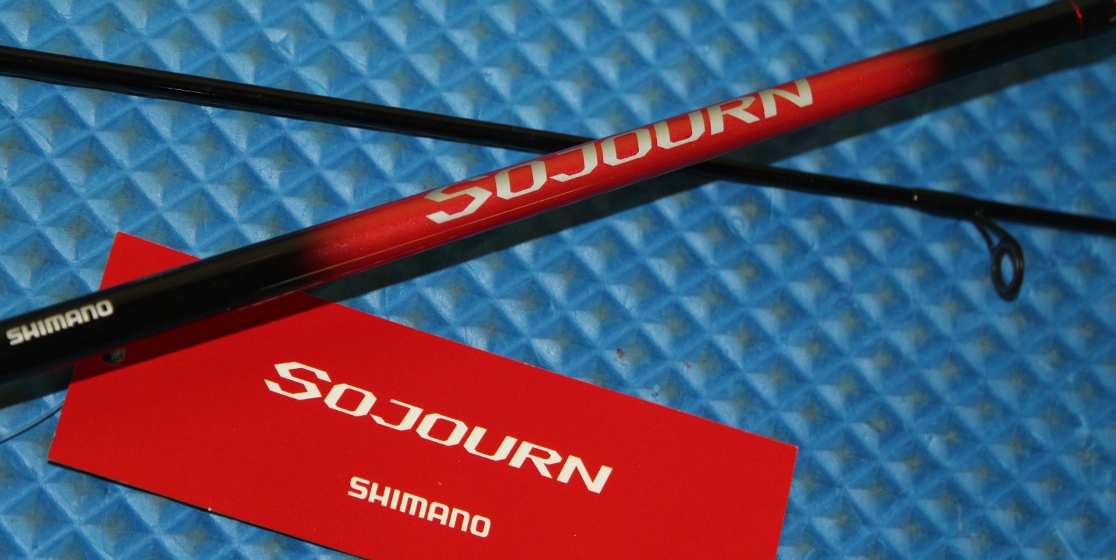 Shimano Sojourn Spinning Rod 6′ 6″ 2 Piece Medium SJS66M2BK