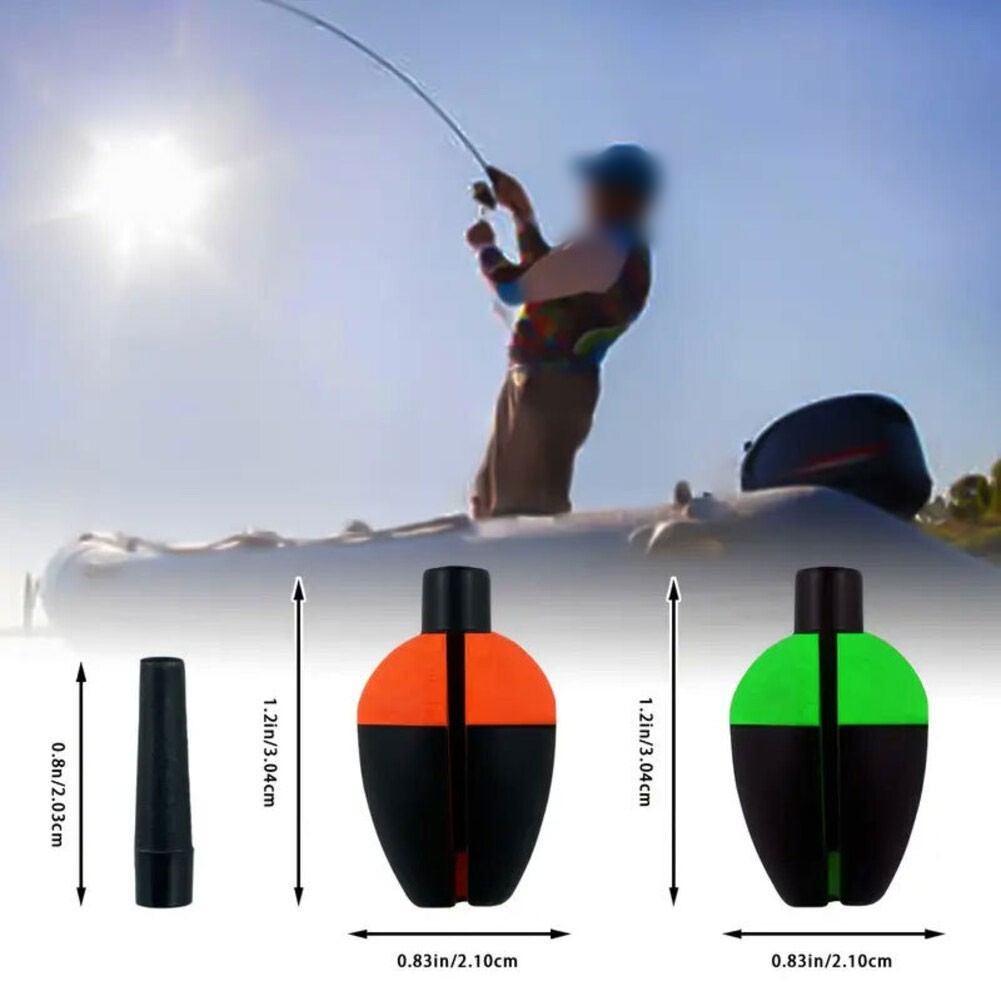 10Pcs Adjustable Fishing Floats for All Fish Species with High Buoyancy Design
