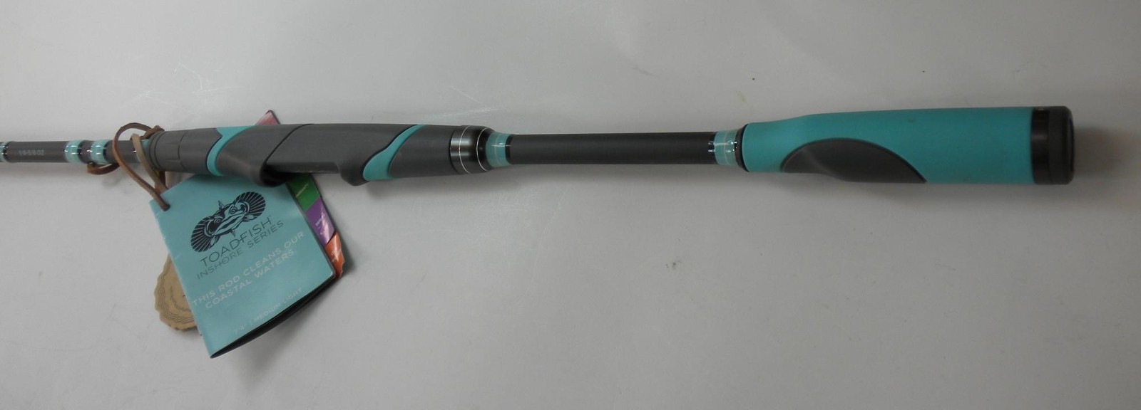 Toadfish TF74MLXFS Inshore Spinning Rod 7 Ft 4″ 1Pc Medium Light Action