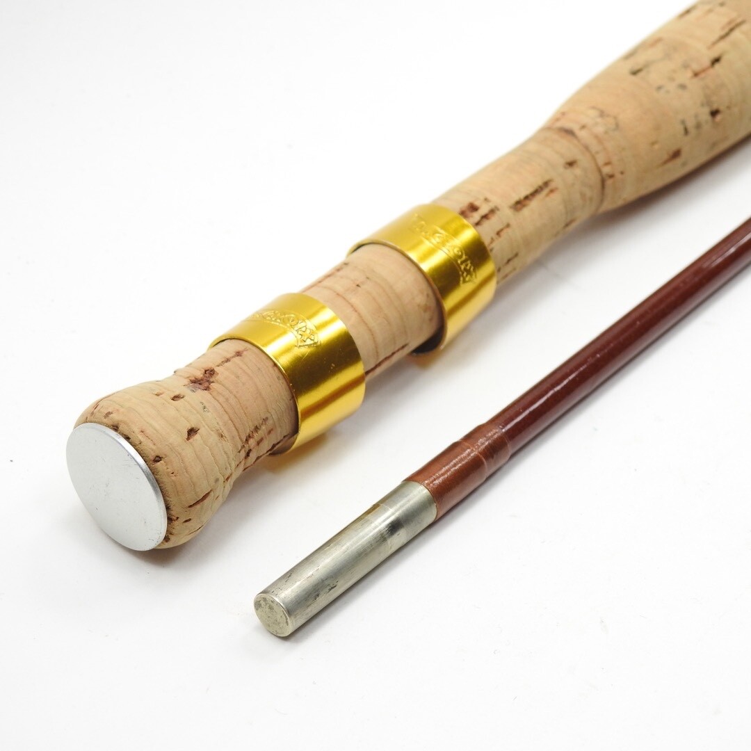 Vintage St. Croix Fiberglass 7090 XXL Fly Fishing Rod. 6’ 8”. W/ Tube & Sock.