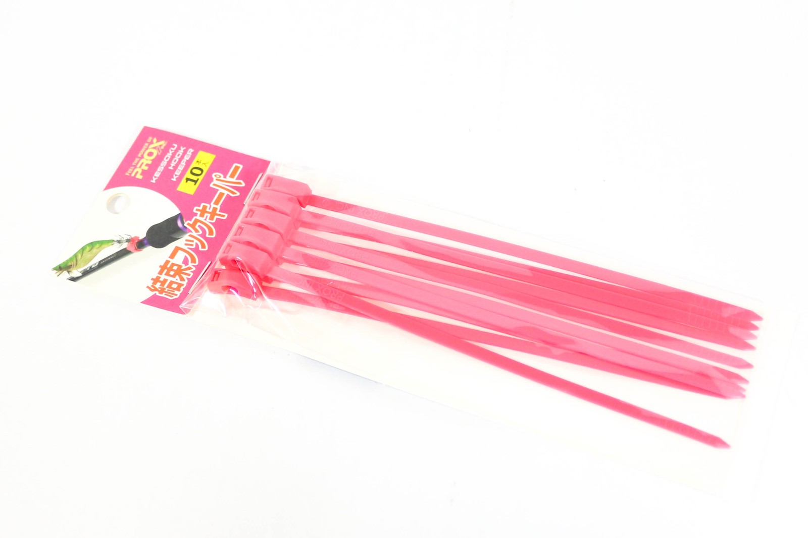 Prox PX994SP Cable Tie Hook Keeper 10/Pack, 35 x 150 x 4mm Pink (3610)