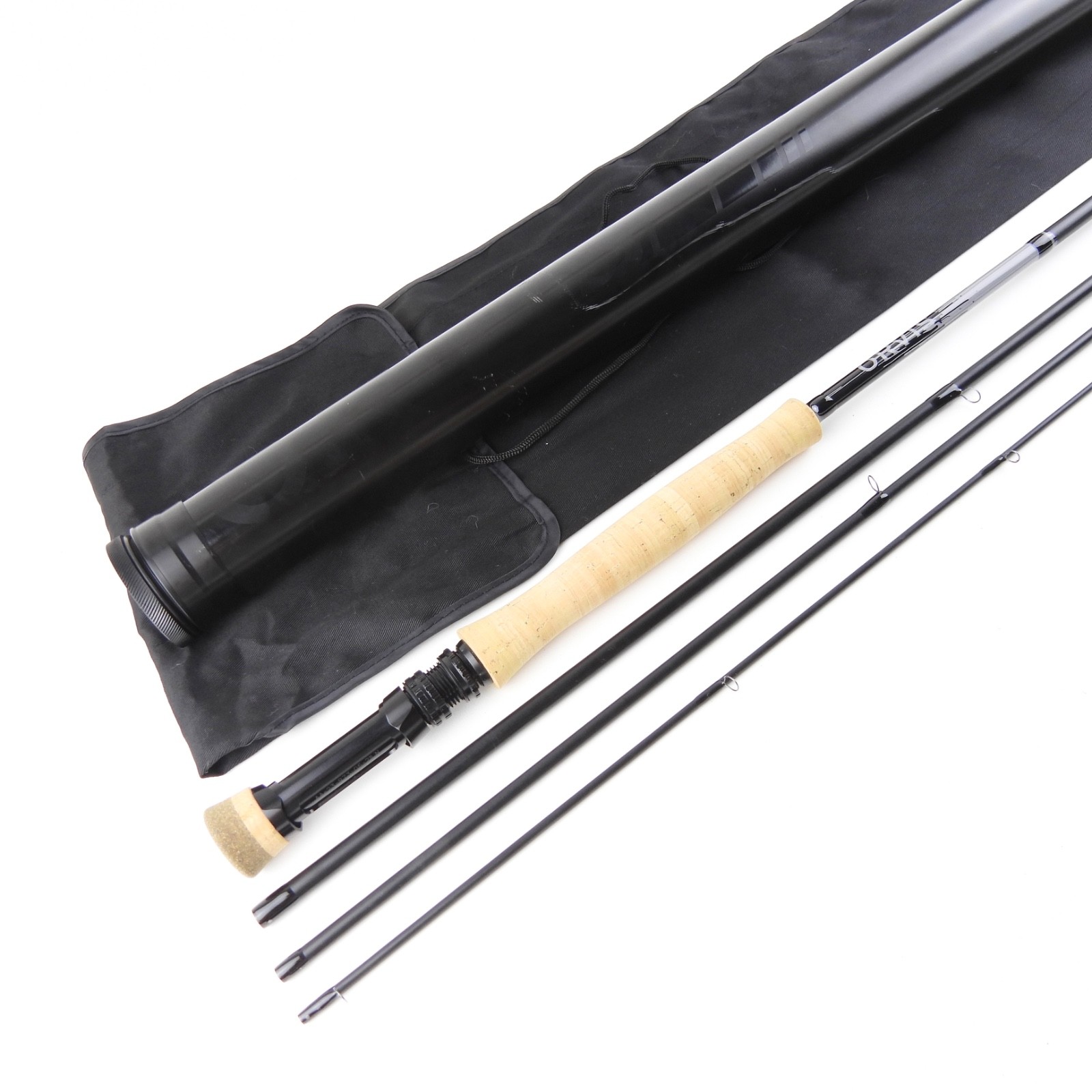 Orvis Helios 3 Blackout Fly Fishing Rod. 11’ 3wt. W/ Tube & Sock.
