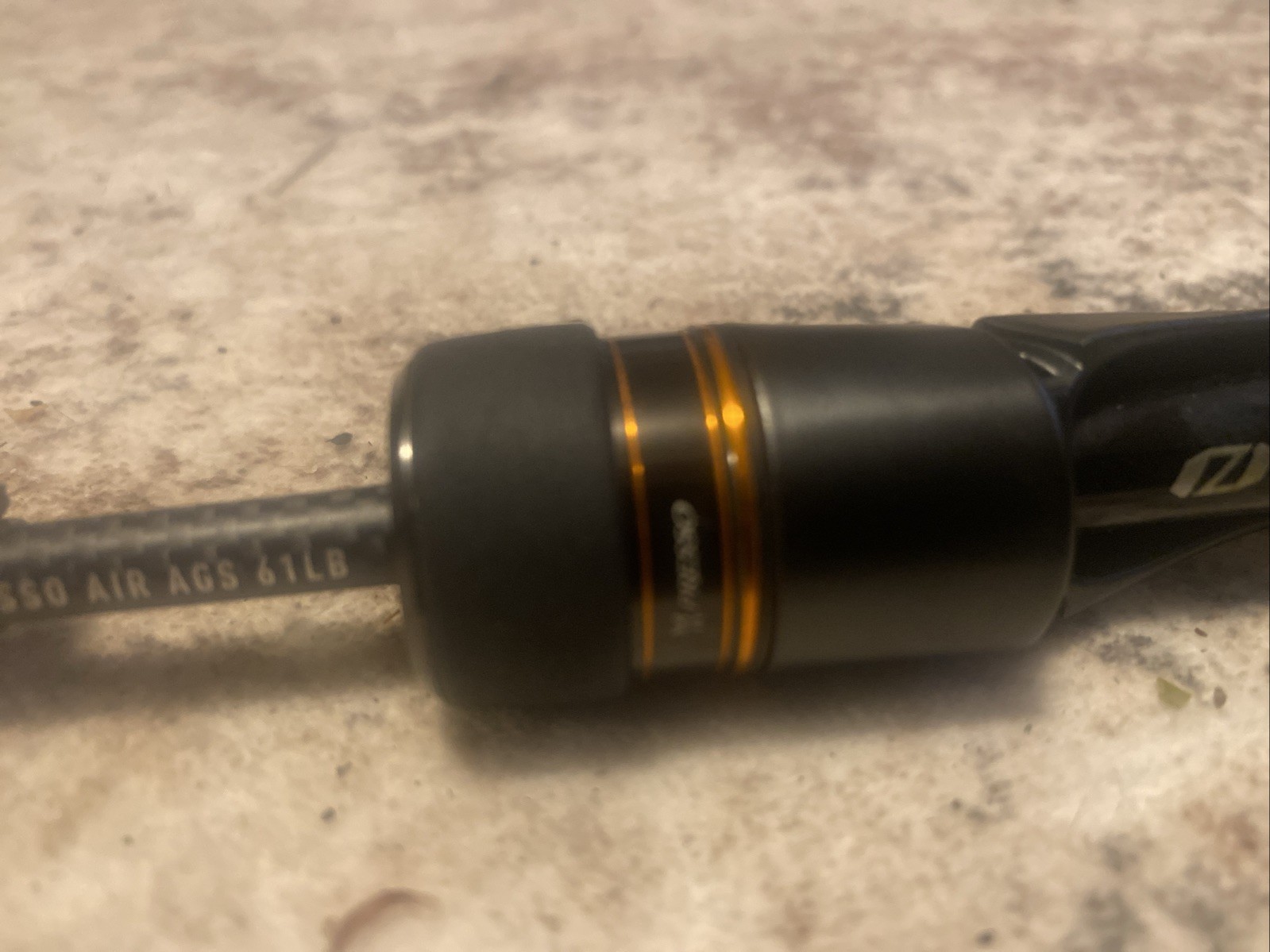 Daiwa Presso Air AGS 61LB – Top section is broke. Parts Only!