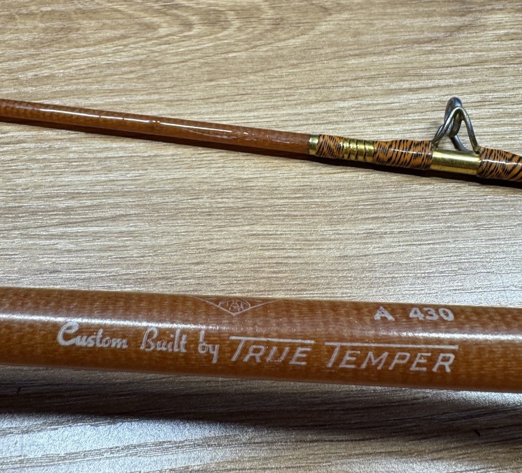 Fishing Pole True Temper Tip Top (ace Hardware) Custom Built Super Deluxe 6.5ft