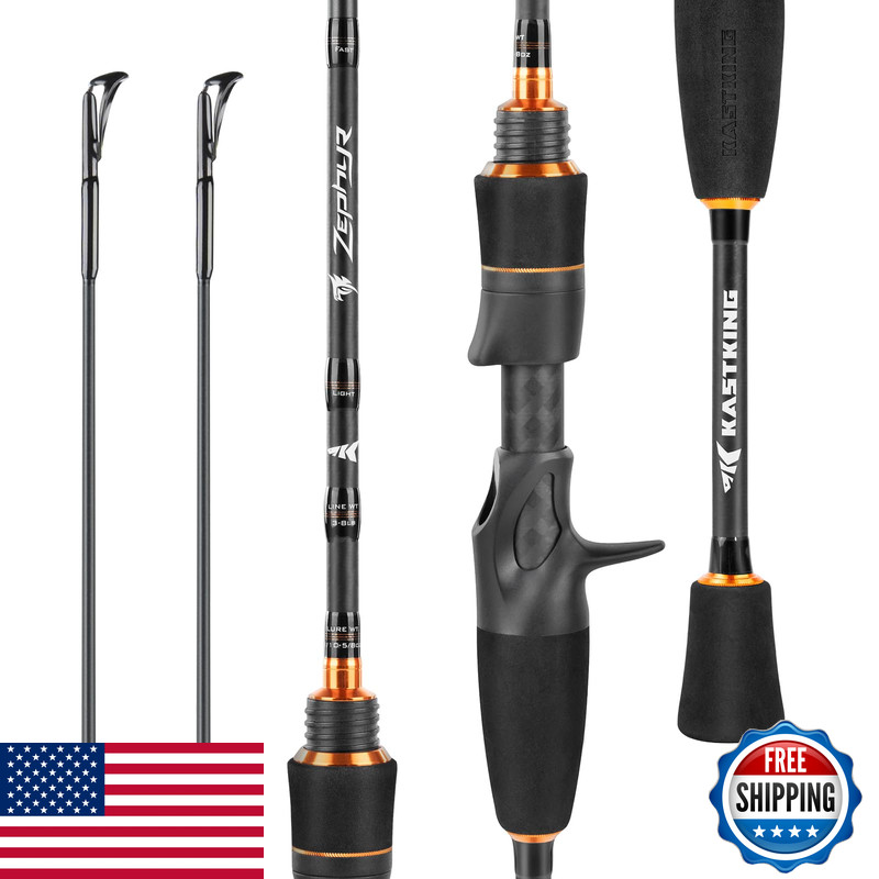 Kastking Zephyr Finesse Fishing Rods Bfs Baitcasting Spinning Rods Im6 Graphite