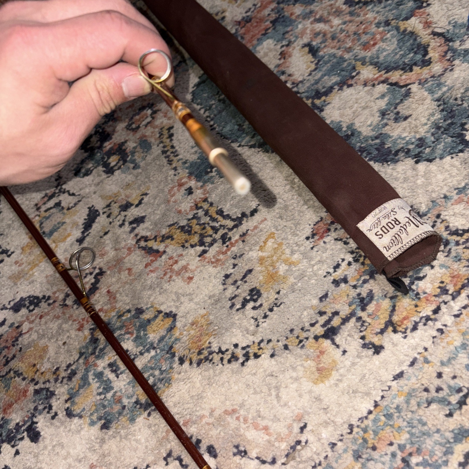 VINTAGE SILA-FLEX MEDALLION MSP70-2 FISHING ROD 7 FEET