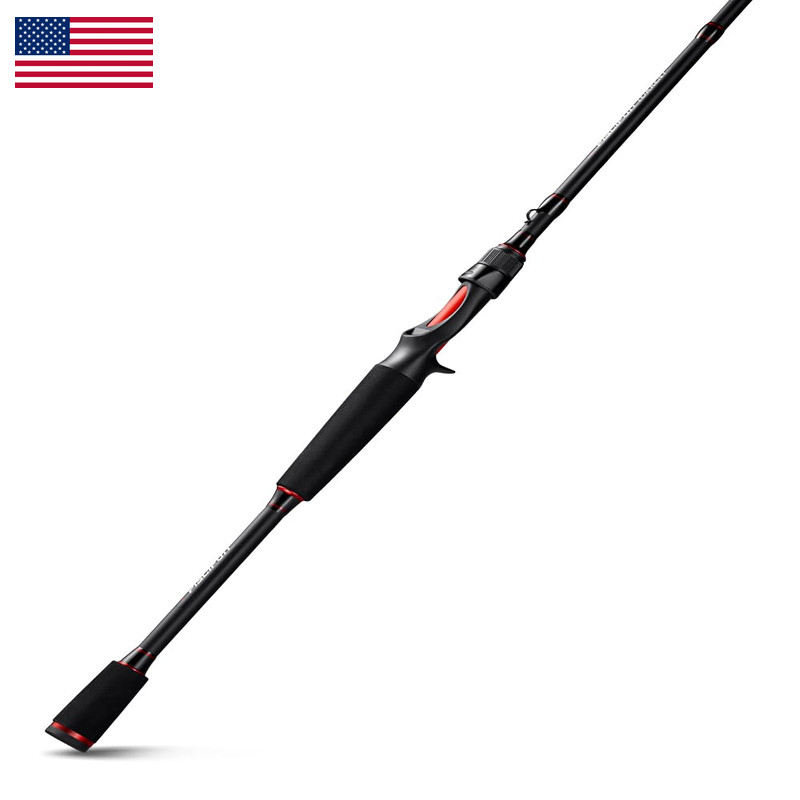 Piscifun Torrent Baitcaster Rod Portable 2 Piece Casting Rod Durable