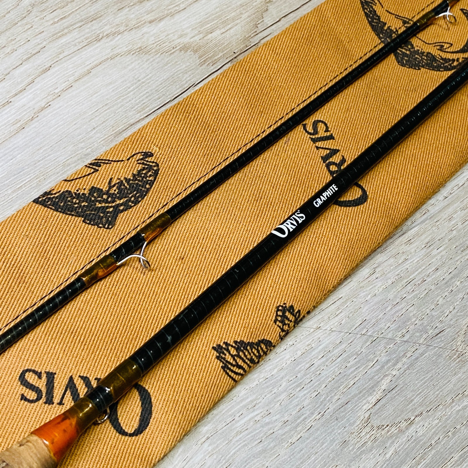 Orvis One Weight 7’6” 1wt Fly rod w/Sock