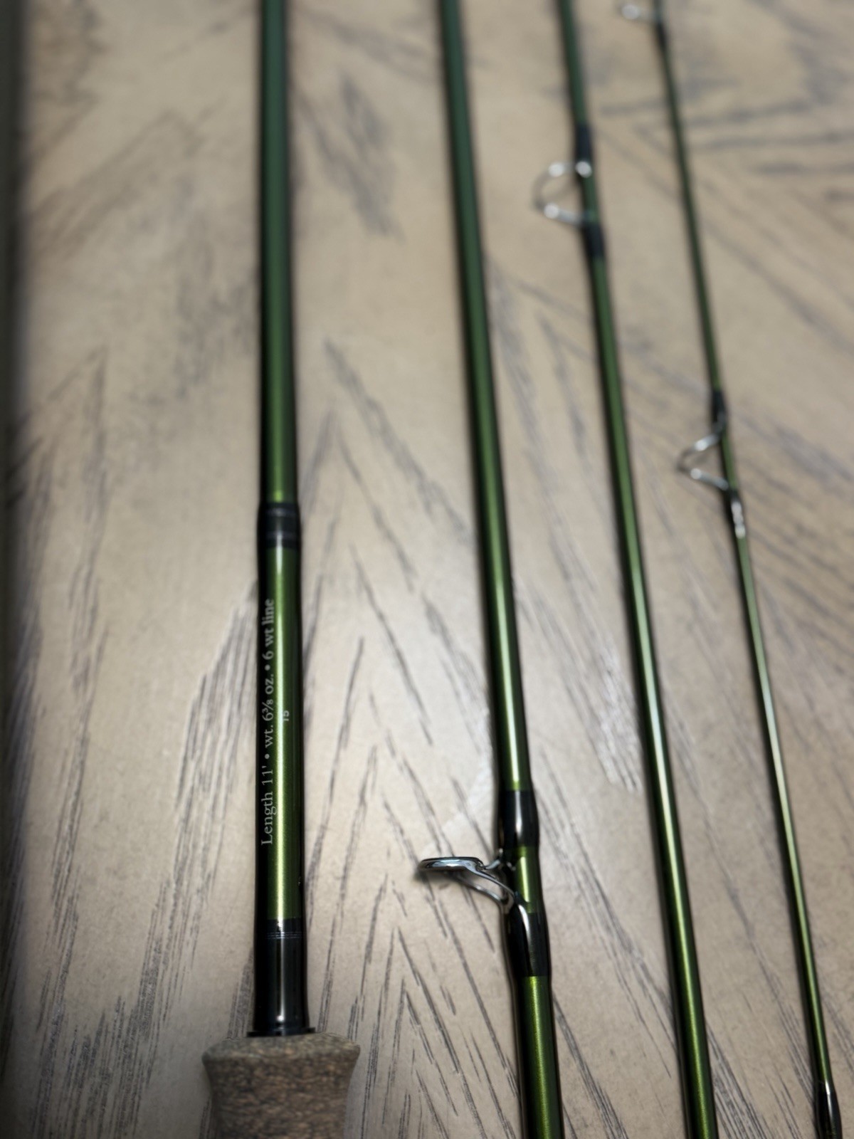 Orvis Clearwater 11ft 6wt 4pc Fly Fishing Rod W/ Tube