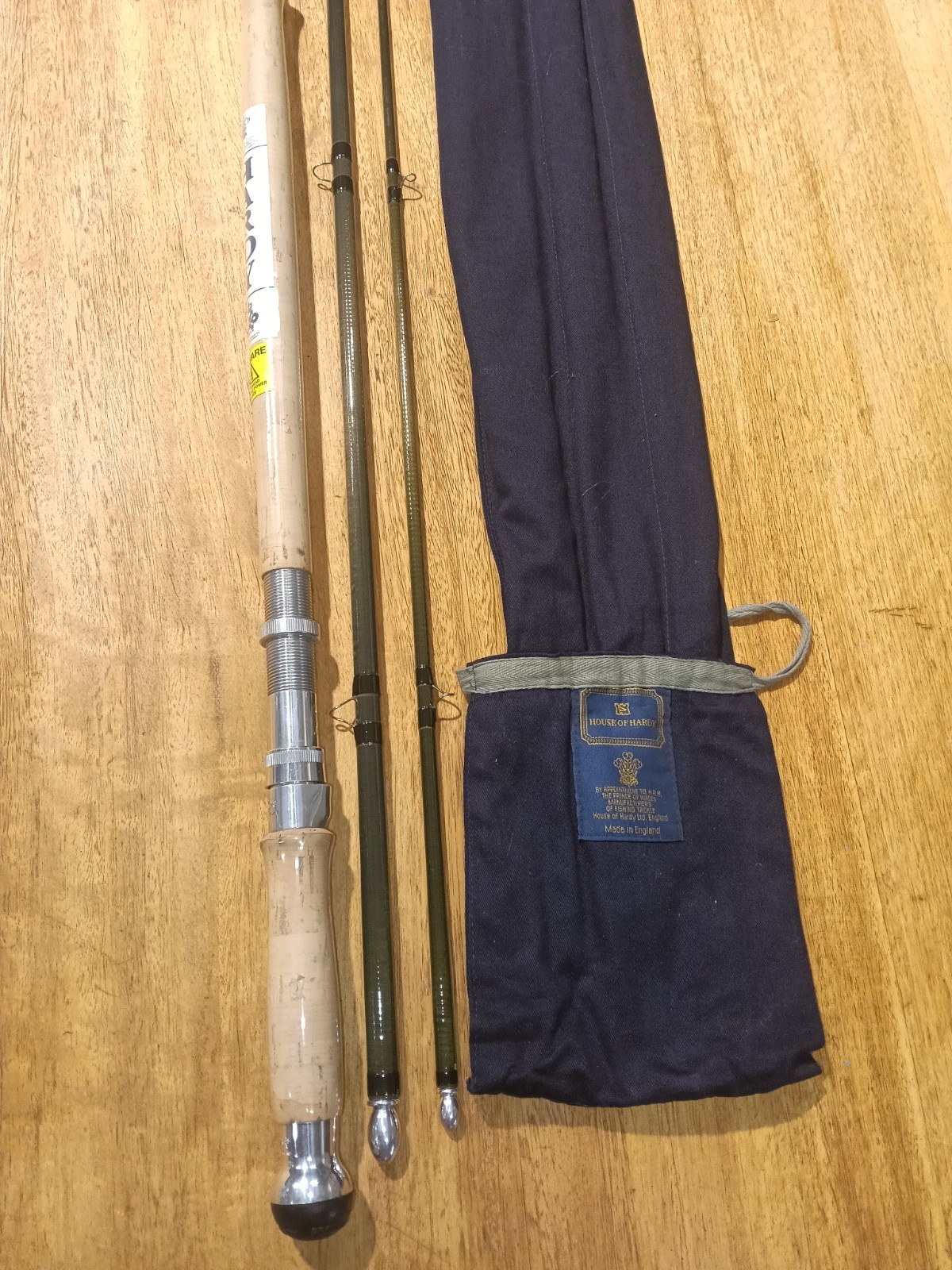 House of hardy salmon fly fishing rod