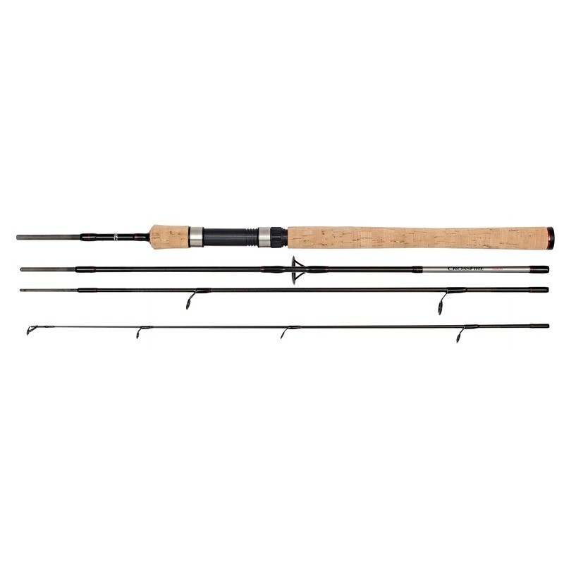 Crossfire Spinning Rod 7ft Medium Light Fast 1pc 4-12lb Line 1/8-1/2oz New
