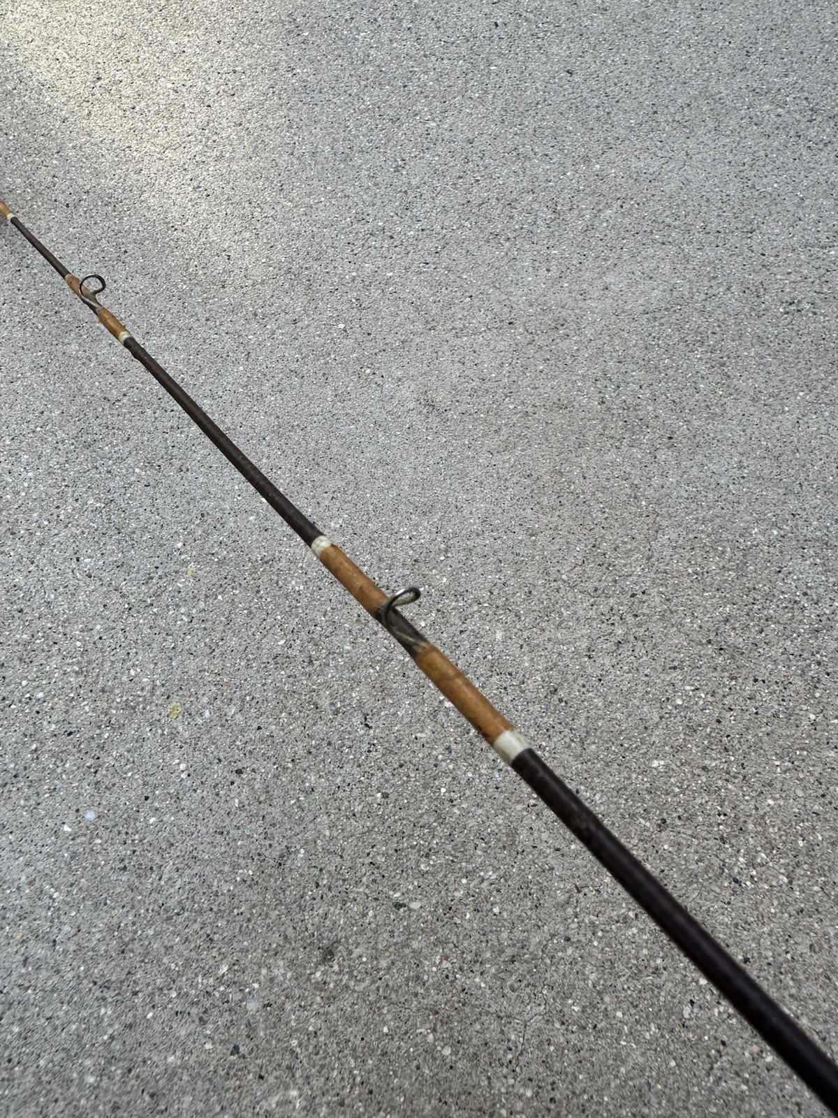 SABRE 8.5 ft 2-PIECE CUSTOM MADE F173 NYPOXY GLASS 7 Line Test Fly Fishing ROD