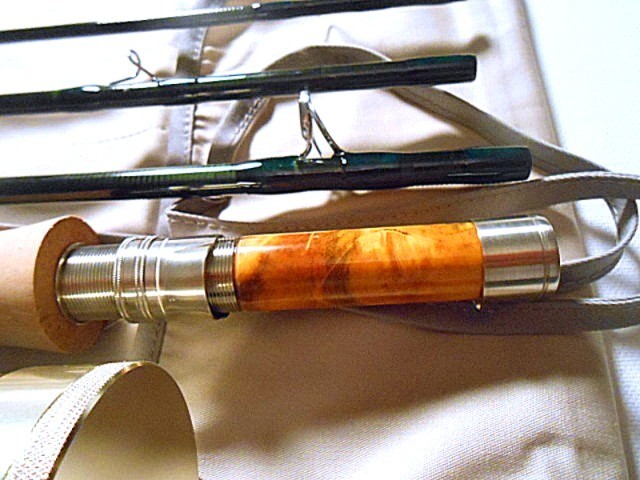E.L. KEULING ROD CO 10′ 3WT. DOWN-LOCKING 4PC CARBON FIBER FLY ROD 2026 USA