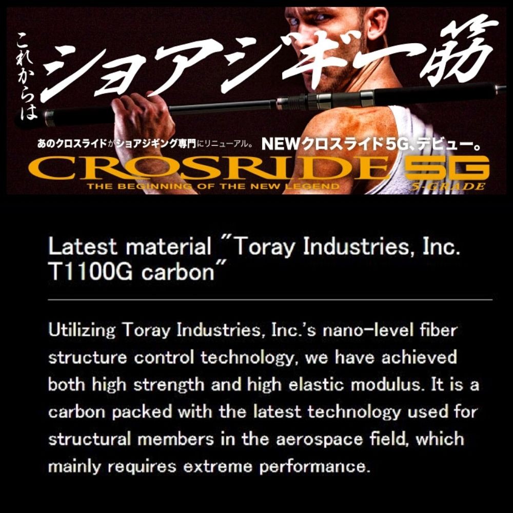 MAJOR CRAFT Shore Jigging Spinning Rod CROSRIDE 5G XR5-942ML/LSJ