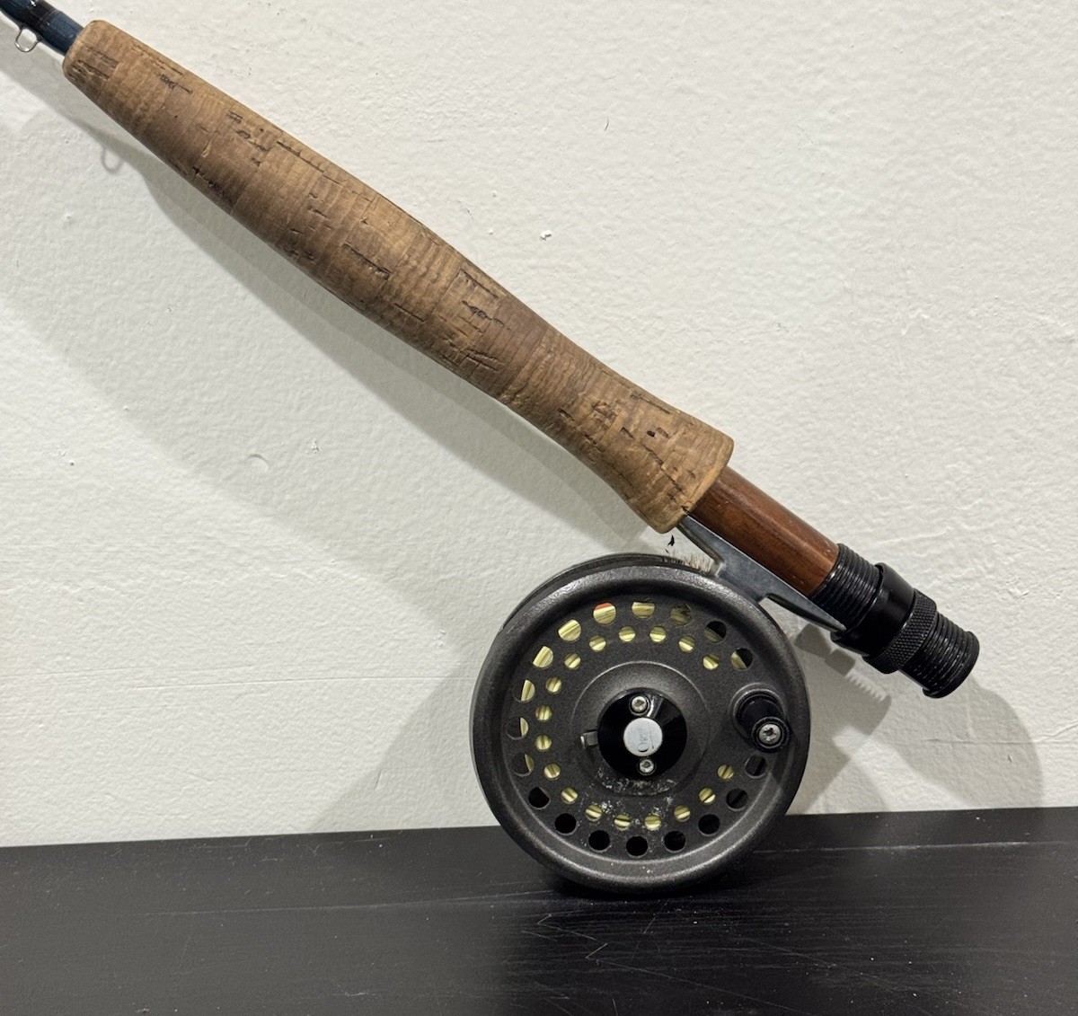 Vintage Orvis Rocky Mountain 8”6” 5WT Graphite Fly Rod w/ Orvis Madison Reel
