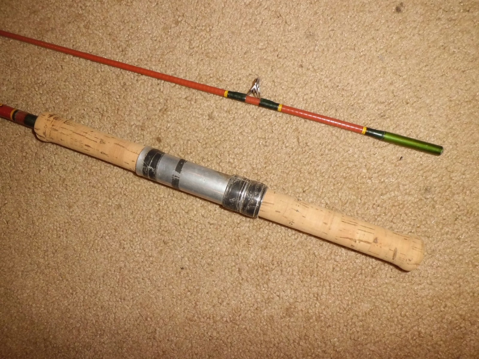 Vintage SHAKESPEARE Wonderod Ultra Light Spinning 7′ Rod made in USA