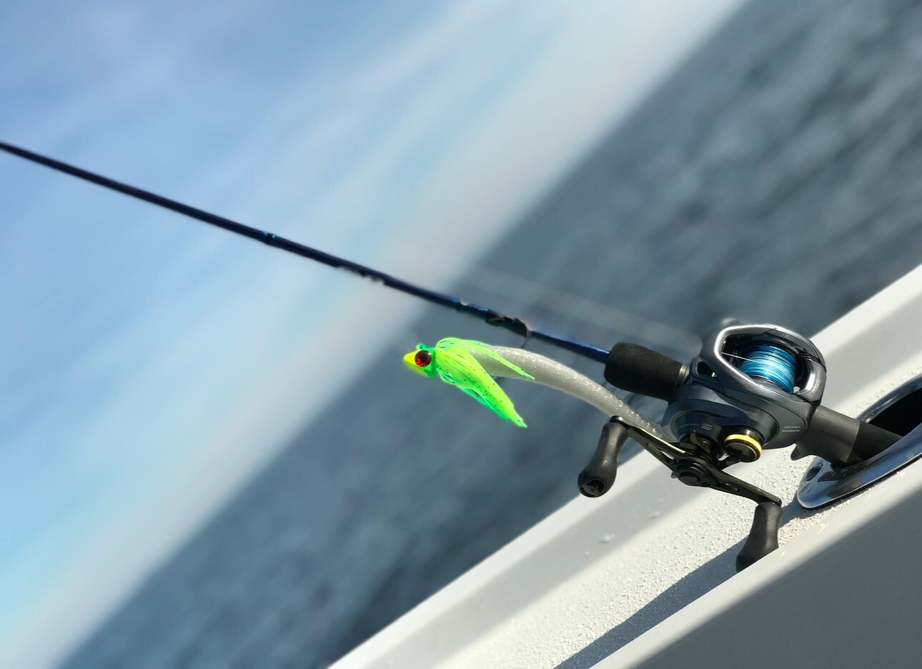 Douglas Baitcast Fishing Rod LRS C684F 6’8 10-15lb Blue