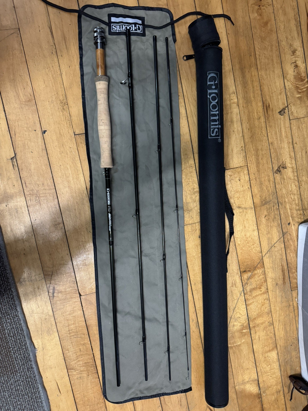 G. Loomis IMX-PRO V2 590-4 9′ #5 Weight Fly Fishing Rod with Tube