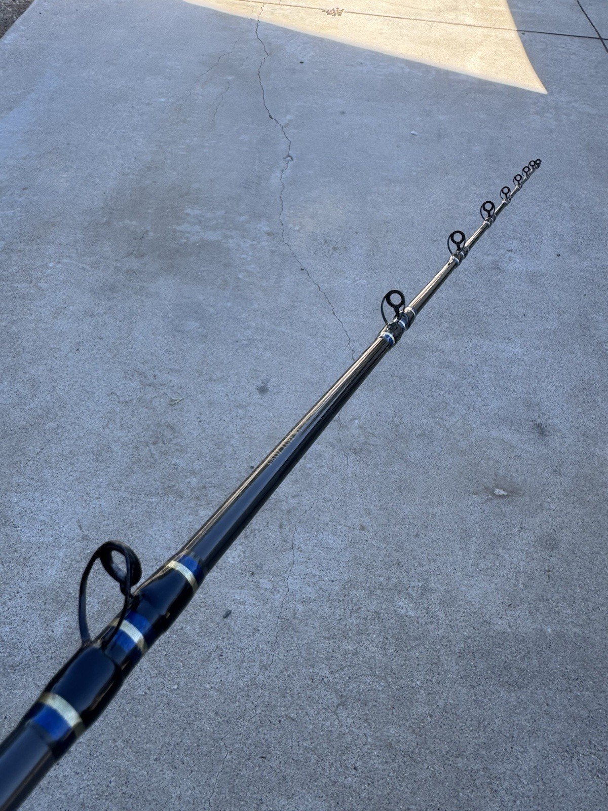 Cabelas Salt Striker CSS-BC665A Fishing Rod 1 Graphite