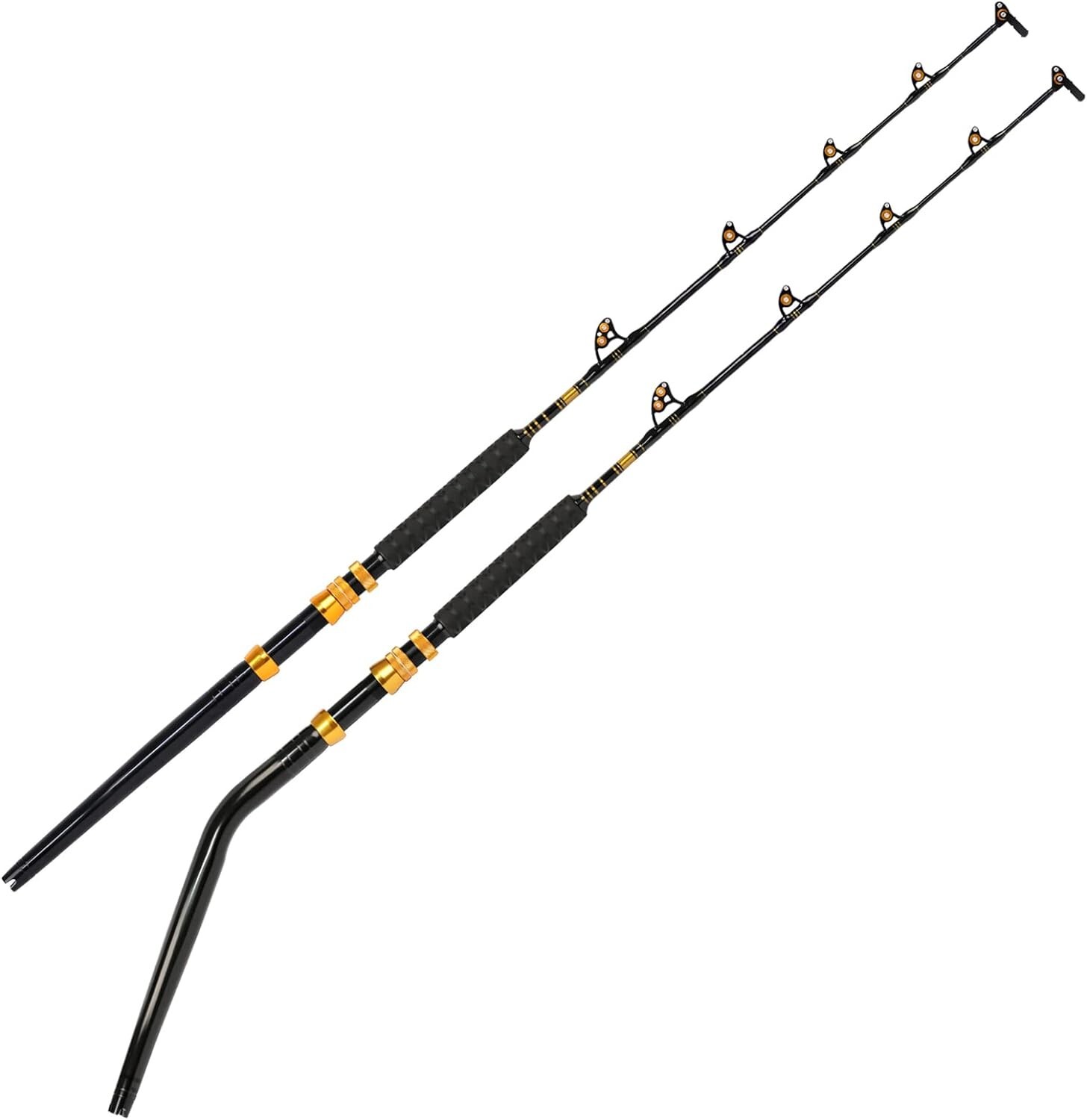 Powerful 6ft Bent Butt Fishing Rod: High-Quality Offshore Trolling for Big Game