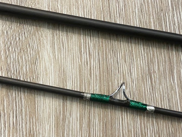 Custom Made Pacific Bay T2F 908-4 9′ 4Pc 8wt Fly Rod W/ Cloth & Alum Tube Unused