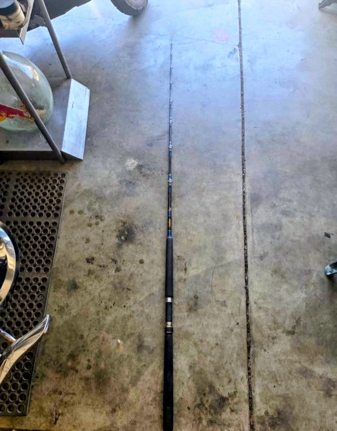 Seeker 665 American Series 6’6″ Casting Rod Graphite Fast Heavy 20-50lb B/B