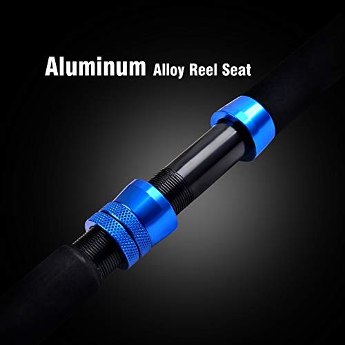1-Piece/2-Piece Fishing Rod Saltwater Trolling Rod Cat Catfish 1-Piece 40-80lb