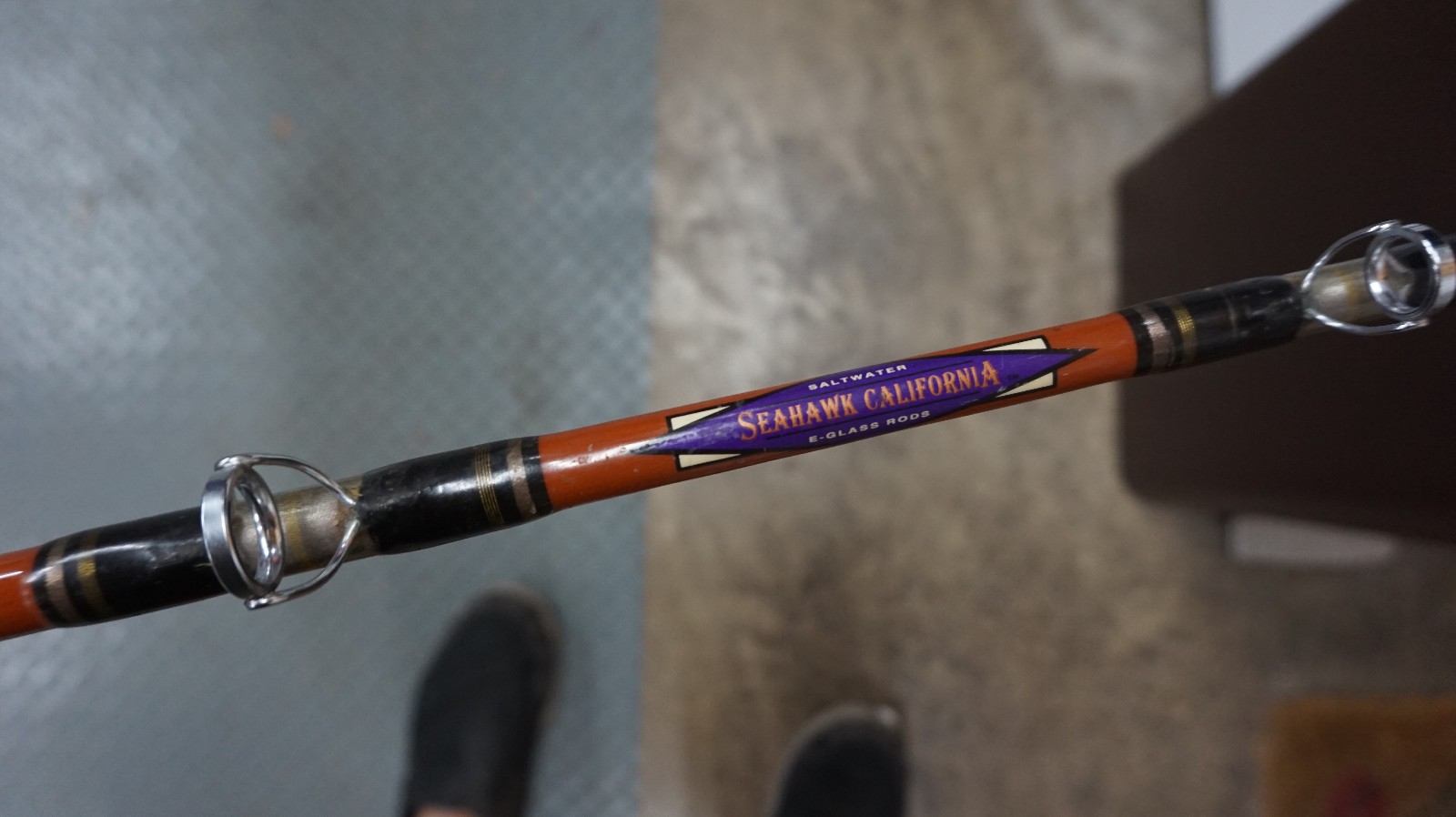 Fenwick Saltwater Pole – SC 660 HC 6′ E-Glass Rod 30-80 lb Line Taiwan