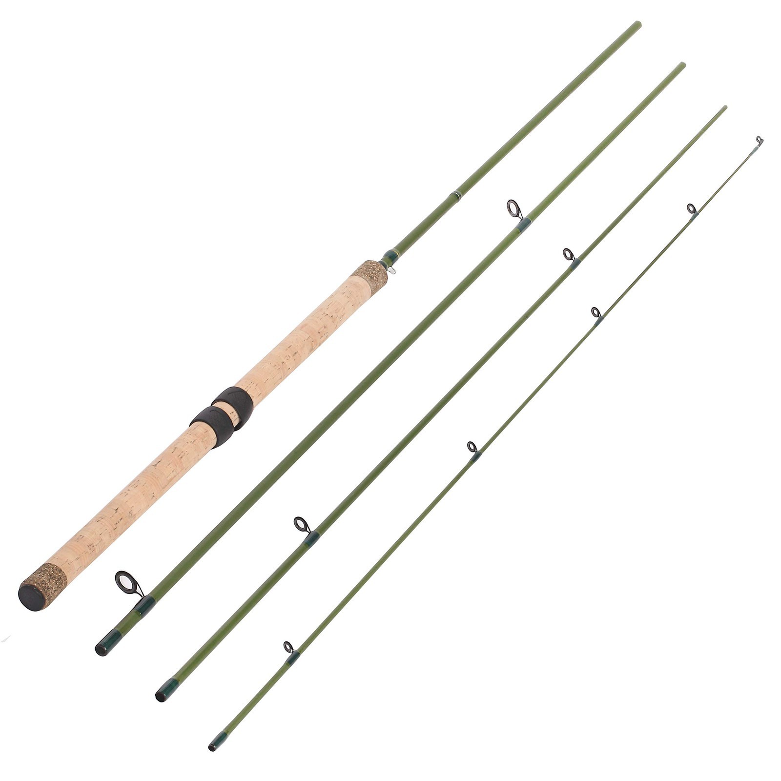 Channelmay 13Ft 4 Pieces Carbon Fiber Sections Centerpin Float Fishing Rod