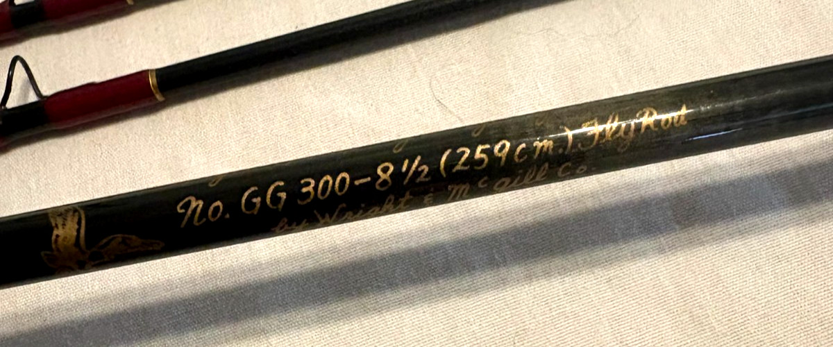 EAGLE CLAW GRANGER GRAPHITE NO. GG 300-8 1/2′ FLY ROD 7-8 ROD WT 3 OZ.2-TIPS