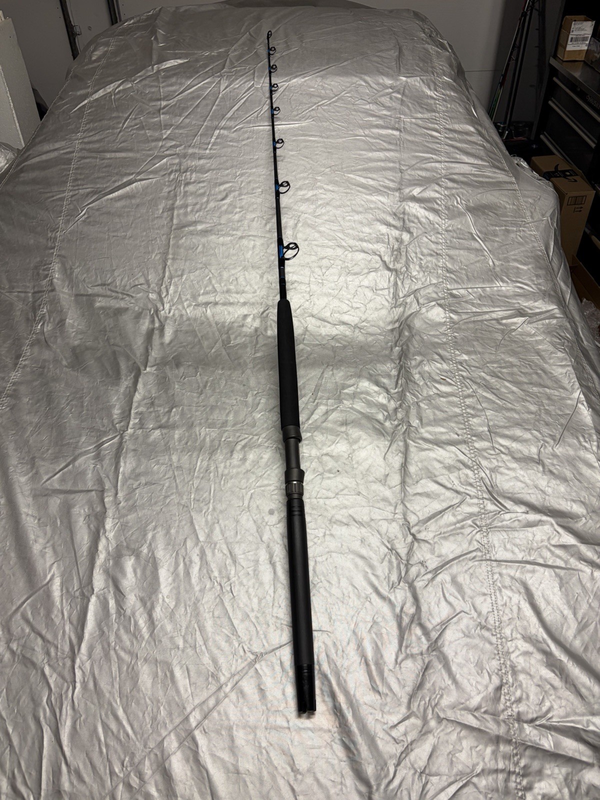 Cape Fear Bluewater Series 5’8” 30-40lb Trolling Stand Up Offshore Fishing Rod