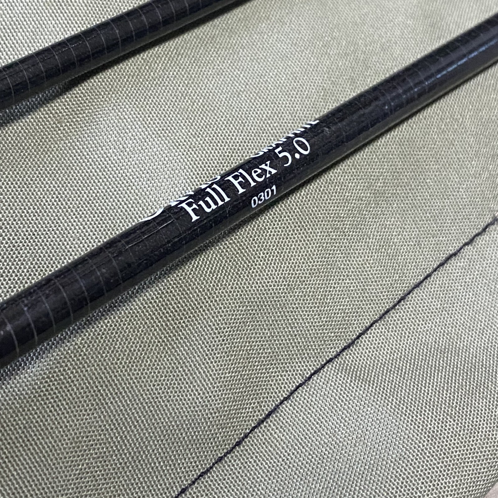 ORVIS Graphite TRANSTREAM 8’0” 3wt Fly rod w/Tube Case Sock