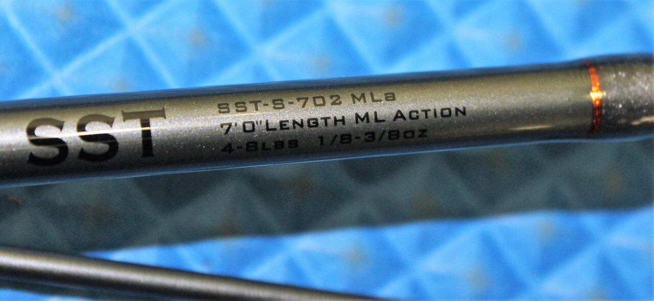 Okuma SST “a” Cork Grip Spinning Rod 7′ 0″ 2 Piece Medium Light SST-S-702MLa