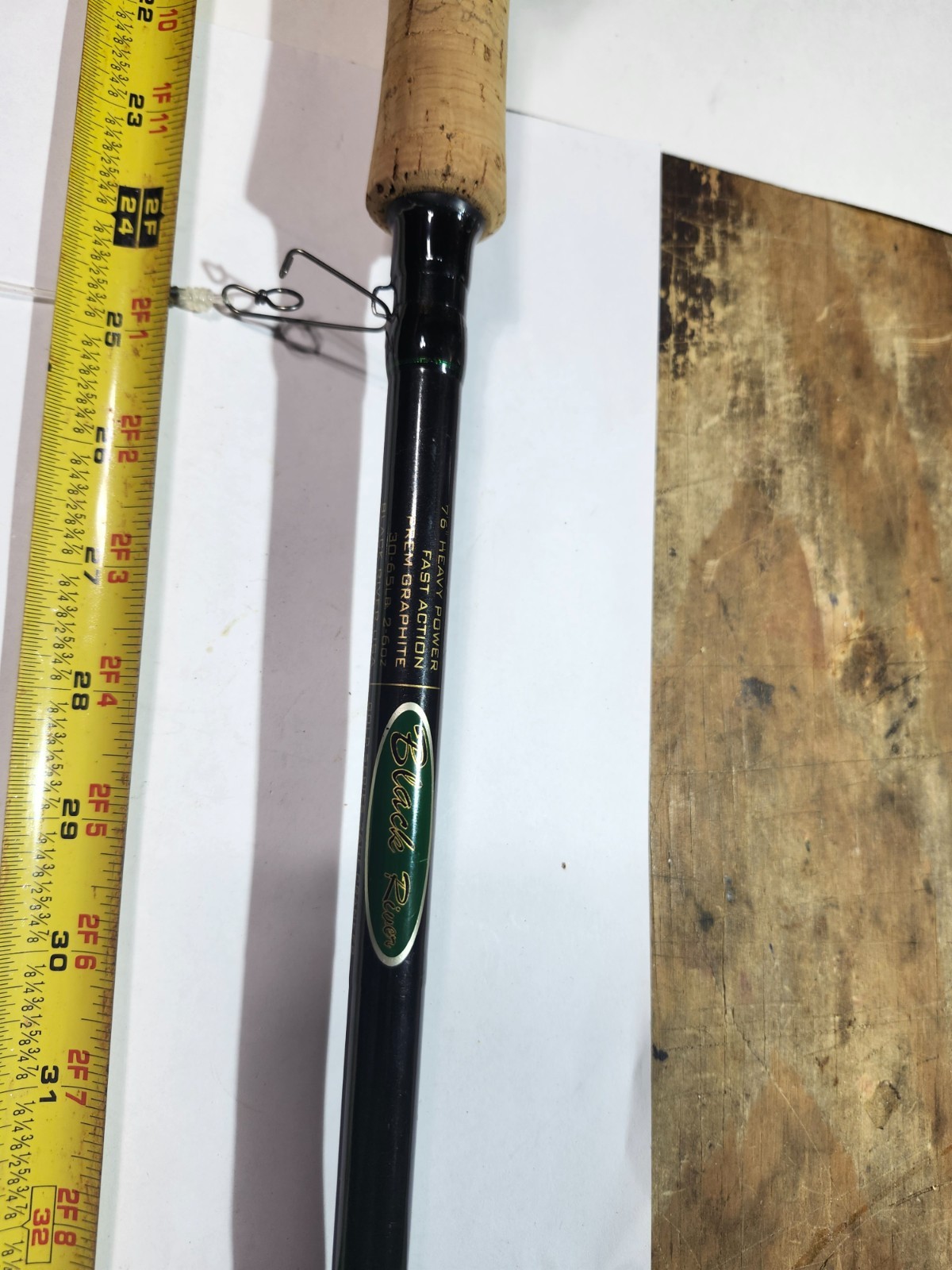 Black River Musky Rod 7′-6″ Heavy Fast Action 76 HF Cranker Rod