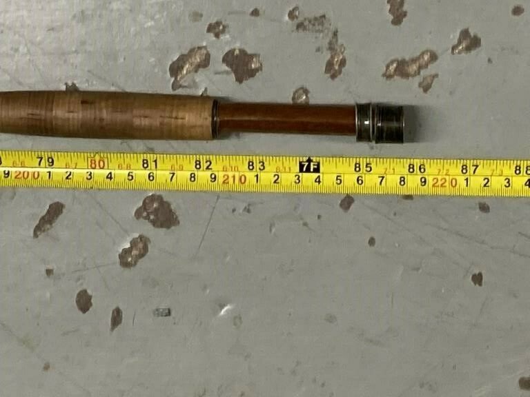 BOB TAYLOR 3 PC Fishing rod with case VERY RARE! 2 tips PICK UP ONLY INDIANA