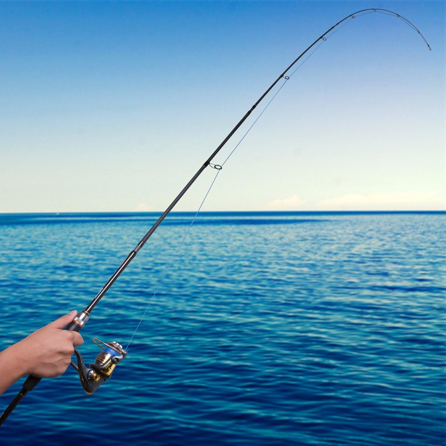 7ft Corrosion Resistant Spinning Rod – Lightweight Travel Fishing Solution