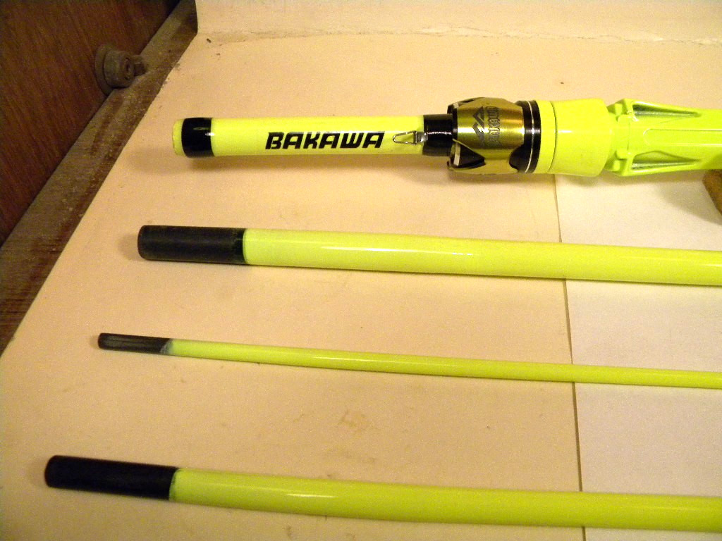 Bakawa 180 medium 6’4″ travel rod