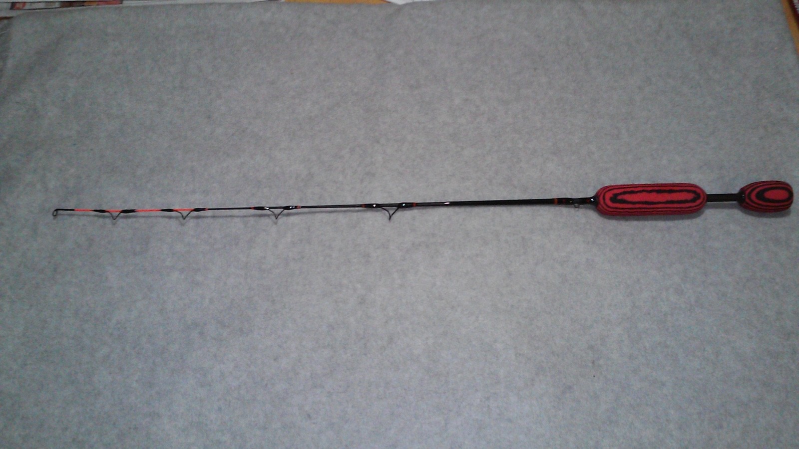 Hardwater Customs 28″ Power Noodle Ice Rod, Split Grip
