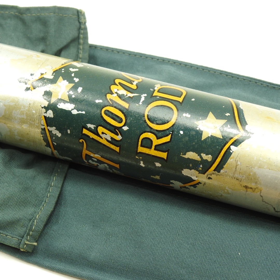 F.E. Thomas Special “Streamer Browntone” Bamboo Fly Rod. 9’. 3/2. W/ Tube & Sock