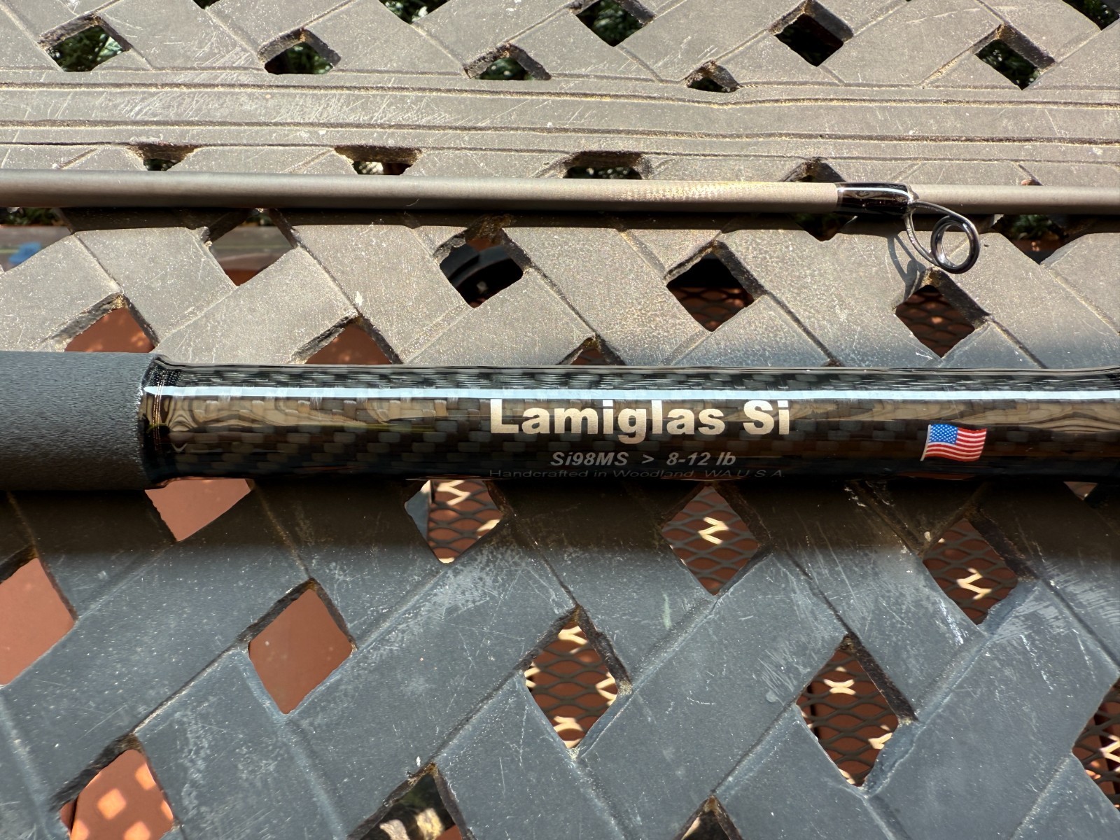 Lamiglas Si Series Si98MS, 9’8″, Medium, Fast, 8-12lb, 1/4-5/8oz, Spinning Rod
