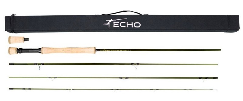 Echo OHS (One Hand Spey) 8104-4 Fly Rod – 10’4″ – 8wt – 4pc – NEW- Free Fly Line