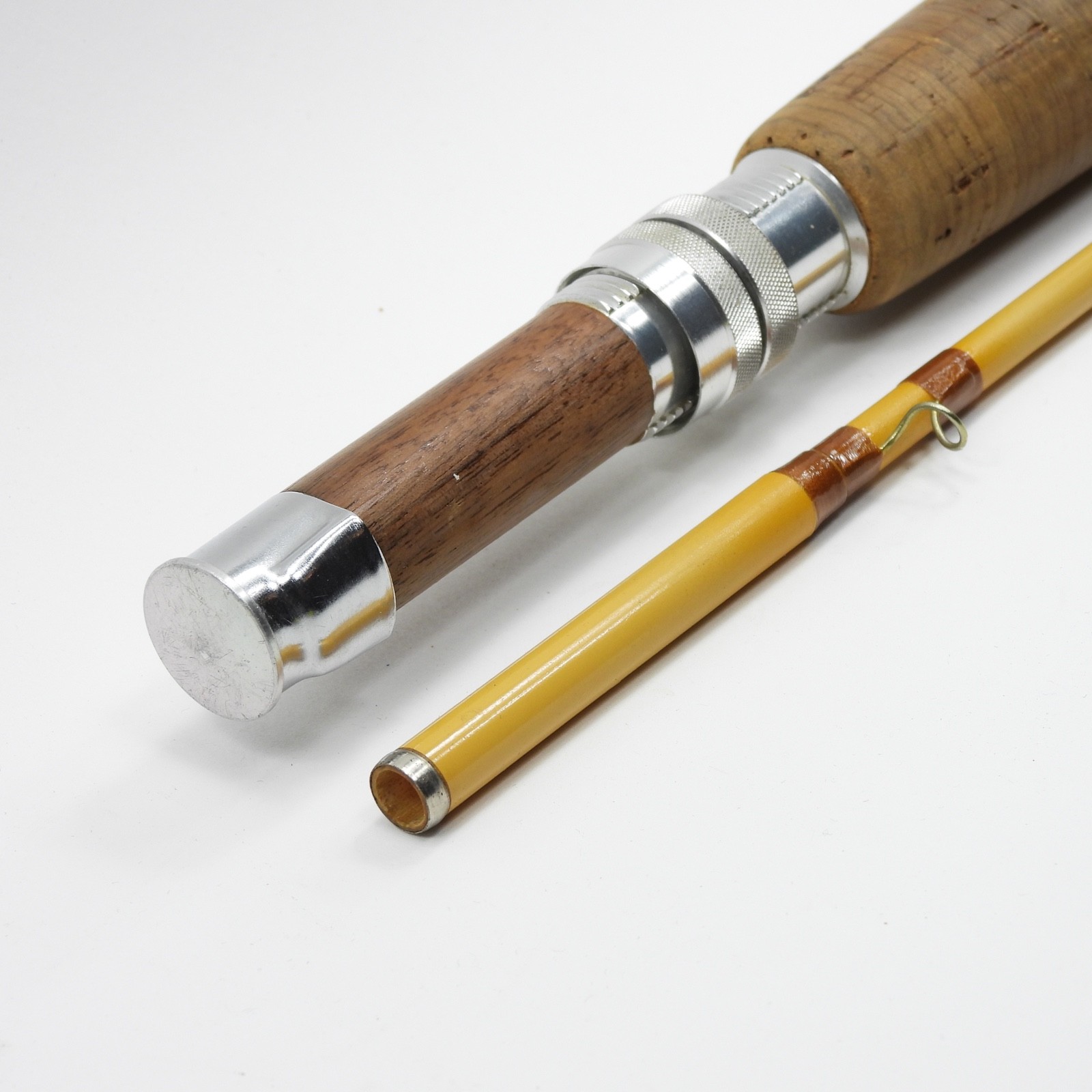 Orvis Fullflex Fiberglass Fly Fishing Rod. 7’ 6”. 7wt. W/ Tube & Sock.
