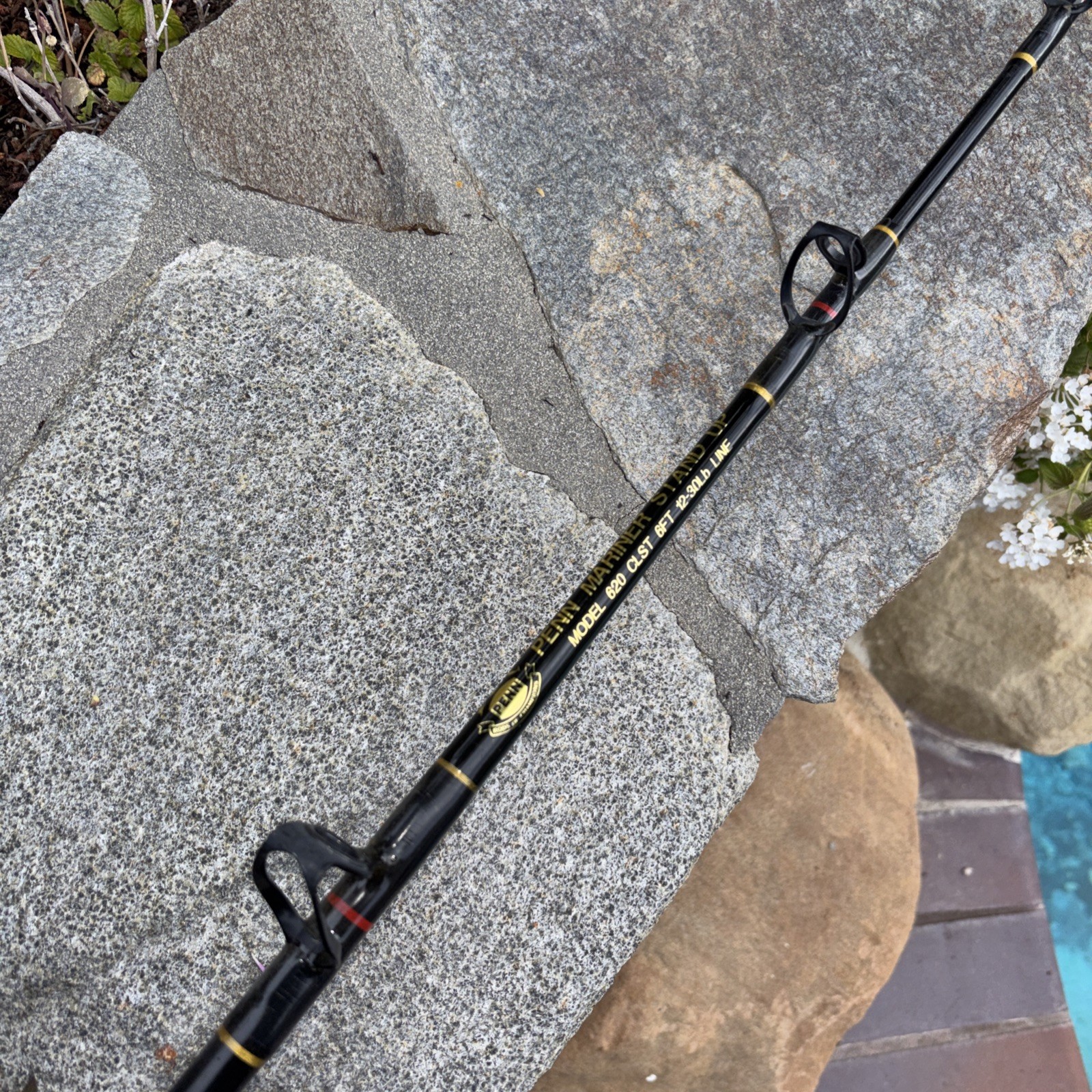 Penn Mariner Stand Up 620 CLST 6’0ft BIG GAME Rod 12-30 lb Black Saltwater