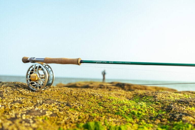 1 NEW TFO Blitz 9′ 9 Wt. 4 Piece Fly Rod TF 09 90 4 BZ FREE SHIPPING