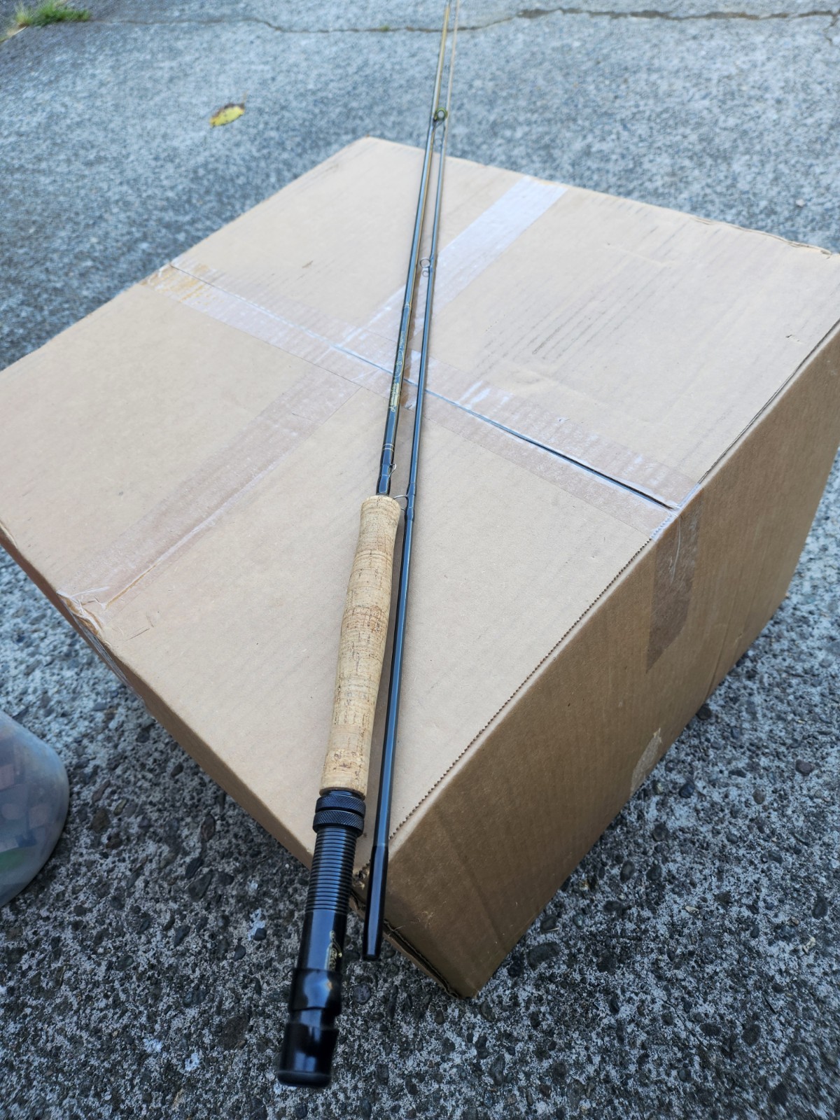 New Lamiglas (G-1000 G1296) 8′ #6 Weight Graphite 2pc Fly Fishing Rod USA