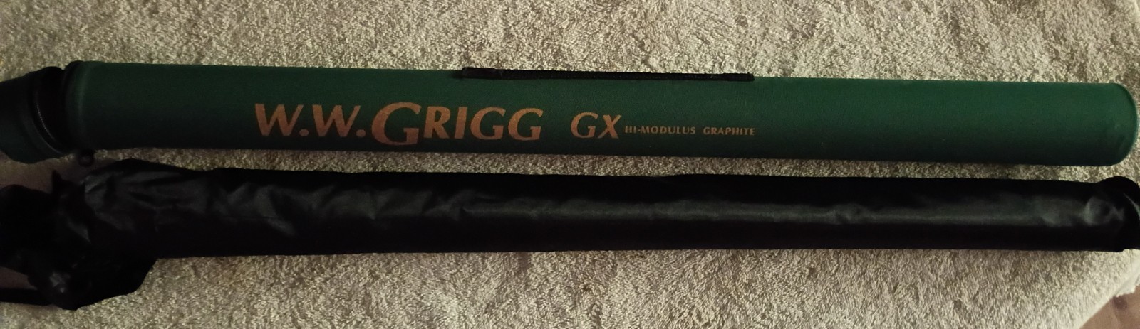 W.W Grigg GX Hi Modulus Graphite Fly Rod 9ft 5wt GX904-5 4 Piece Trout Fishing