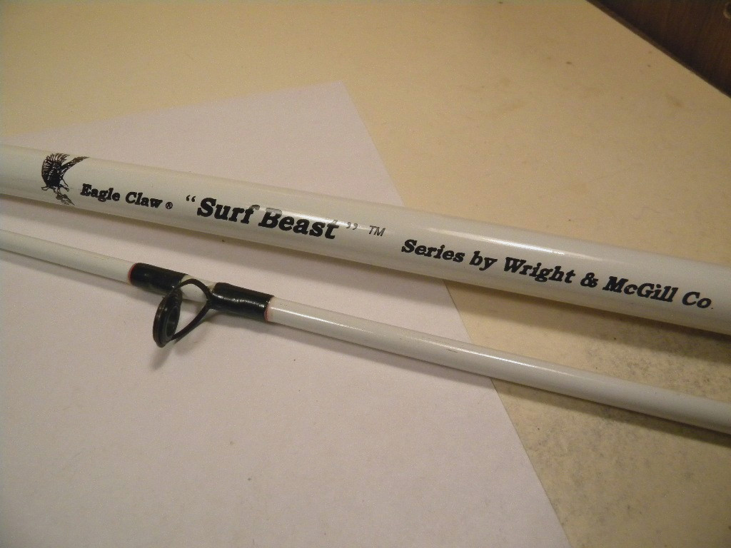 Wright & McGill Eagle Claw Surf Beast CRS200 8′ spinning rod