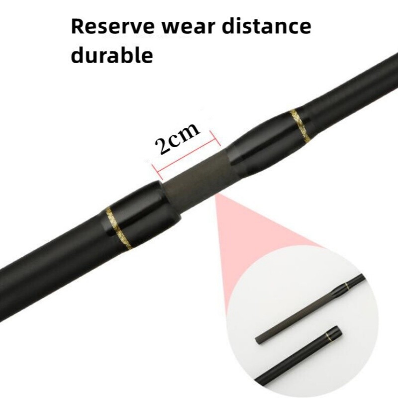 Fishing Rods Carbon Fiber Spinning Casting Rod 1.8-2.7m Fishing Pole 3 Sections