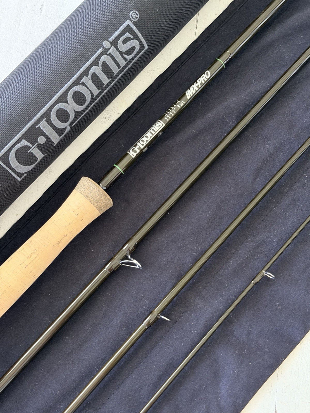 **BEAUTIFUL** G LOOMIS IMX-PRO SWiTCH 3wt. 11’11”in~4pc fly rod!!! 🔥~MINT~🔥
