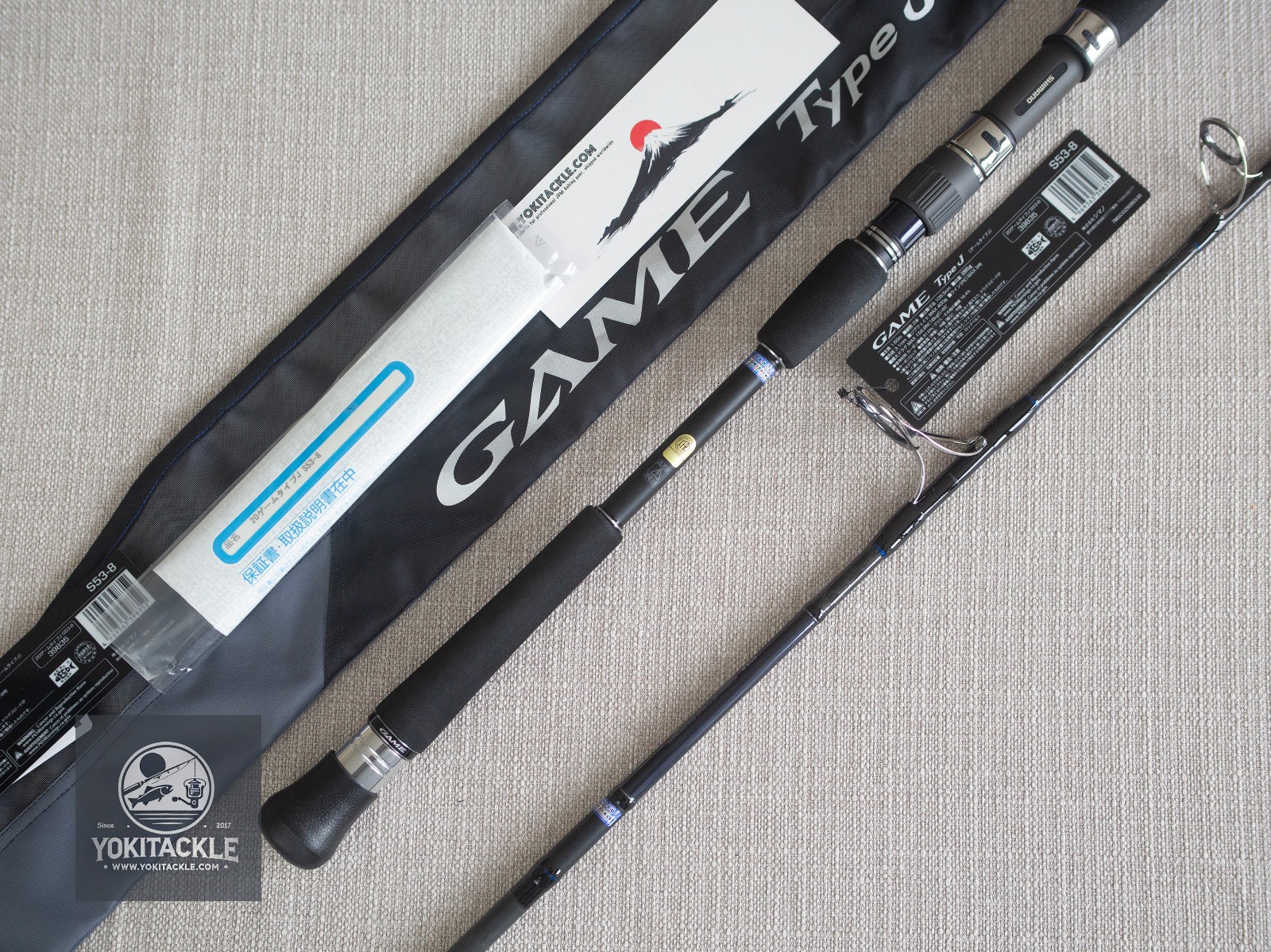 Shimano 20 Game Type J S53-8 Spinning Rod Shipping From JAPAN
